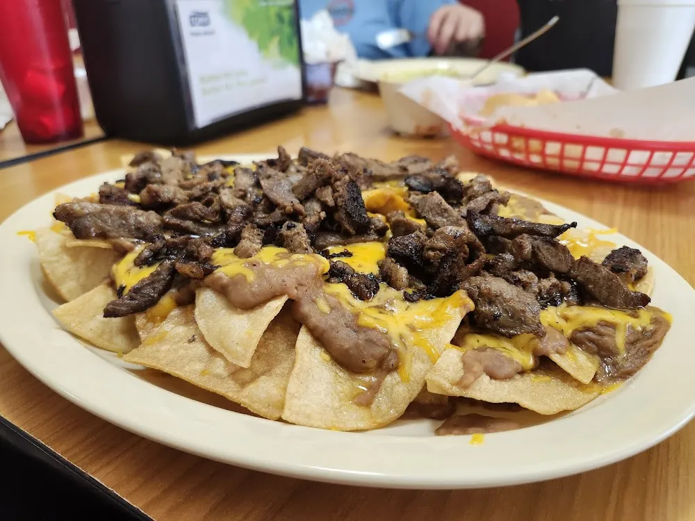 Ponchos with Beef Fajitas